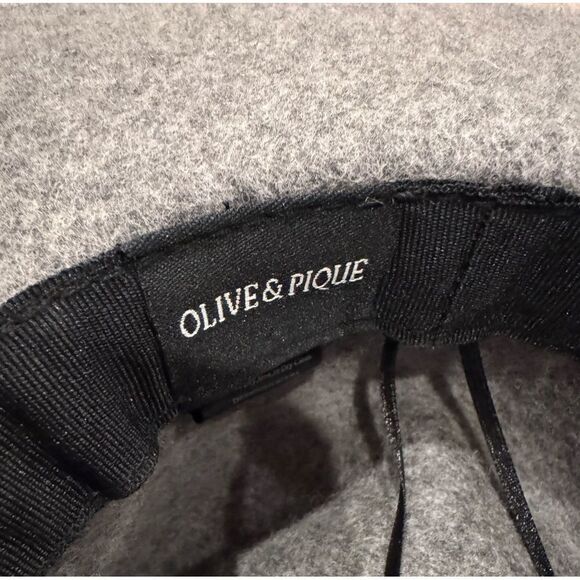 Olive & Pique Grey Wool Hat - Picture 4 of 4